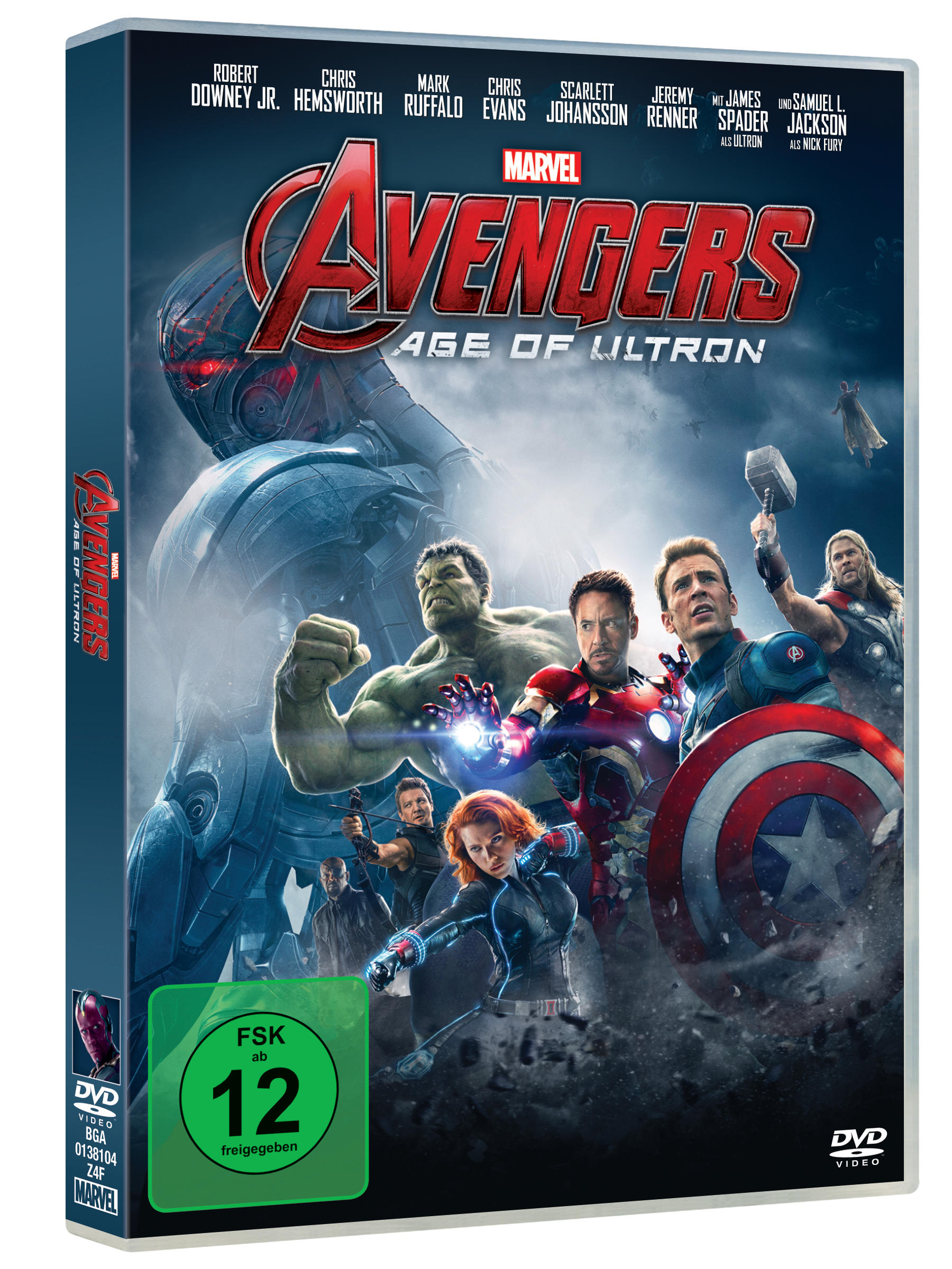 Avengers - Age of Ultron DVD Cover