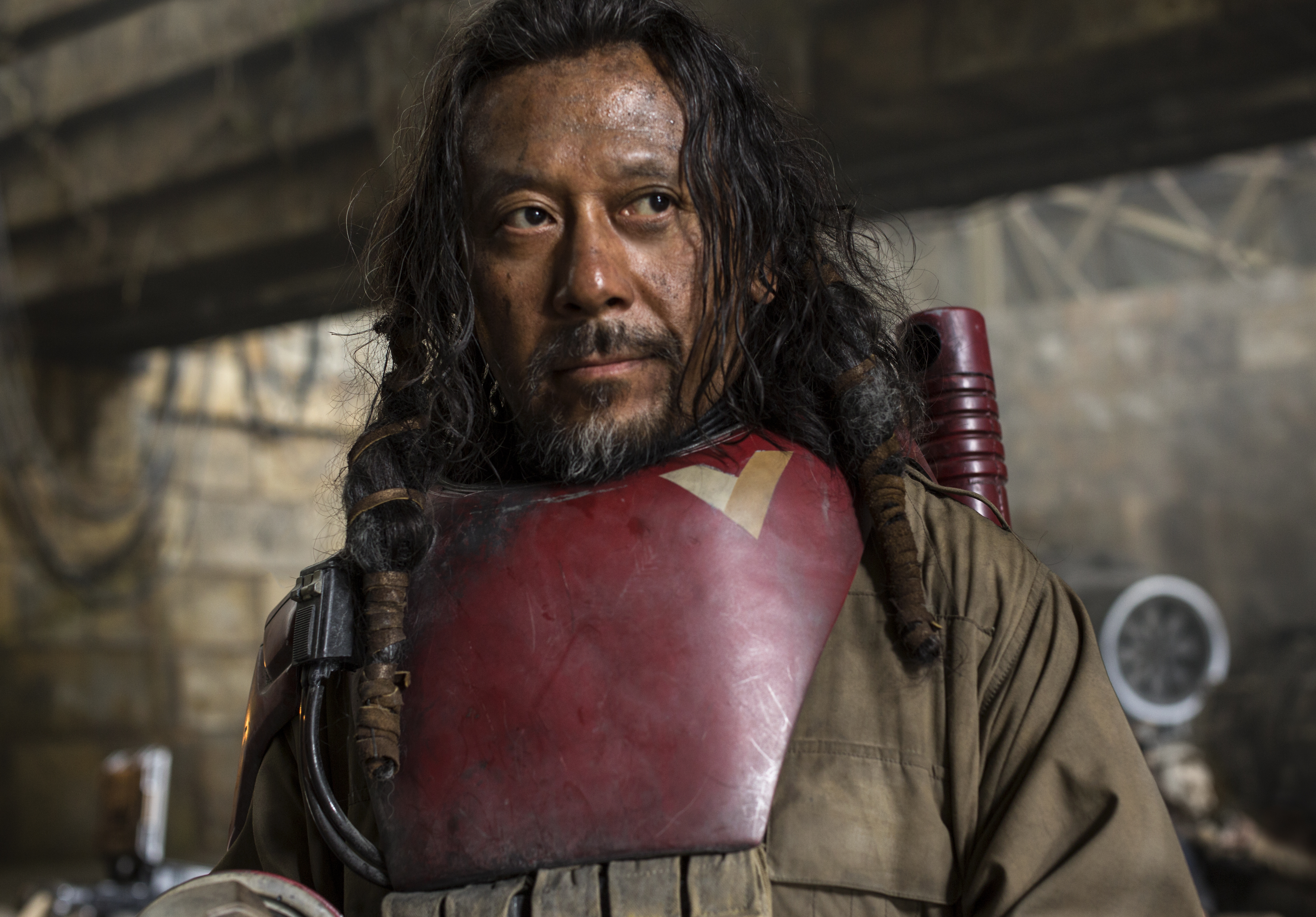 Rogue One: A Star Wars Story..Baze Malbus (Jiang Wen)..Ph: Jonathan Olley..© 2016 Lucasfilm Ltd. All Rights Reserved.