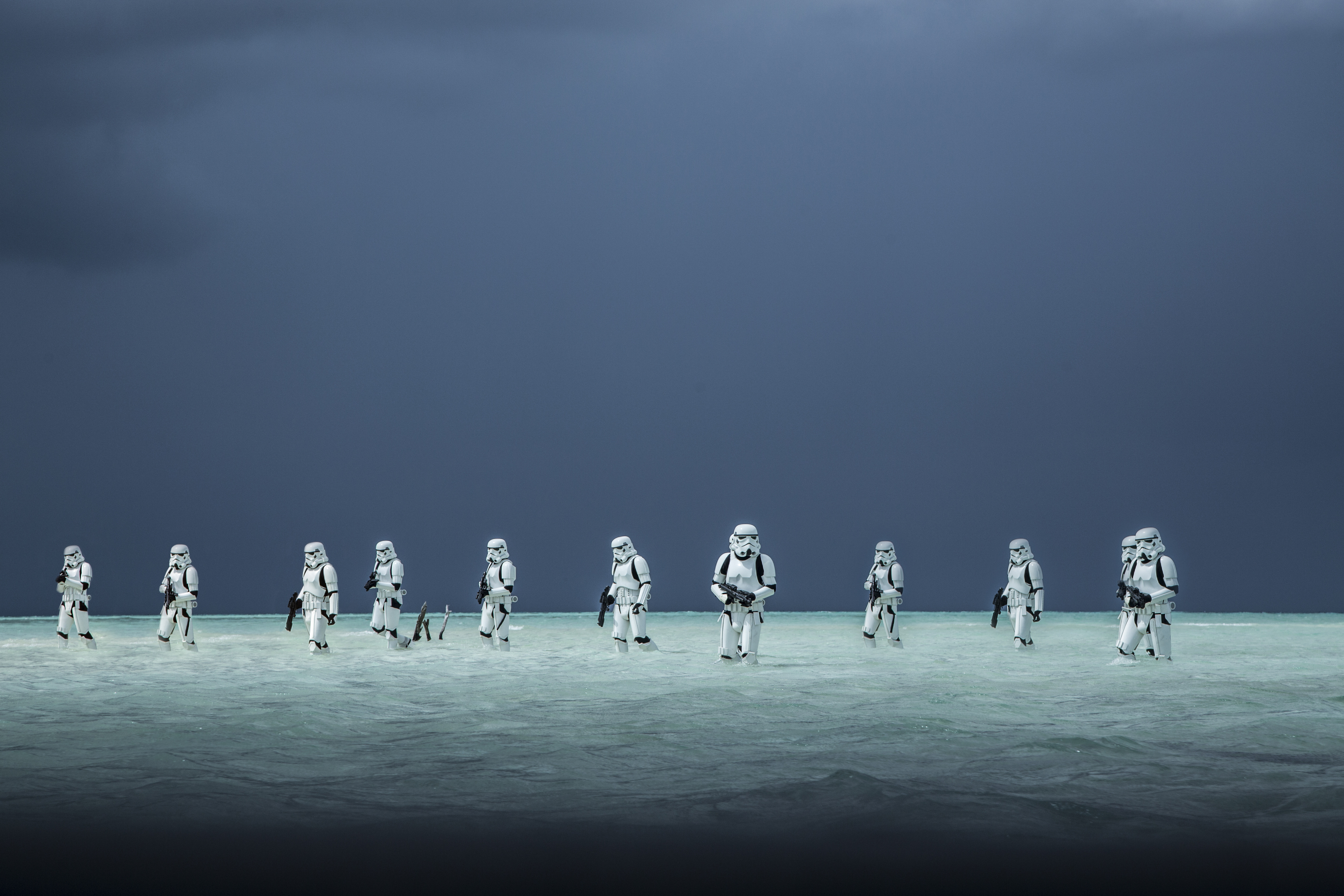Rogue One: A Star Wars Story  Stormtroopers  Ph: Jonathan Olley  ©Lucasfilm LFL 2016.