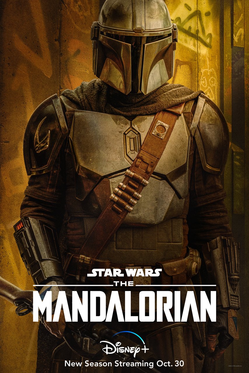 Star Wars: The Mandalorian Staffel 2 Poster - The Mandalorian Pedro Pascal