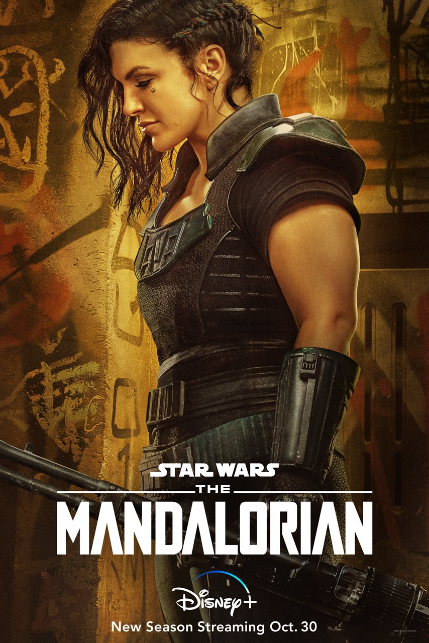 Star Wars: The Mandalorian Staffel 2 Poster - Cara Dune Gina Carano
