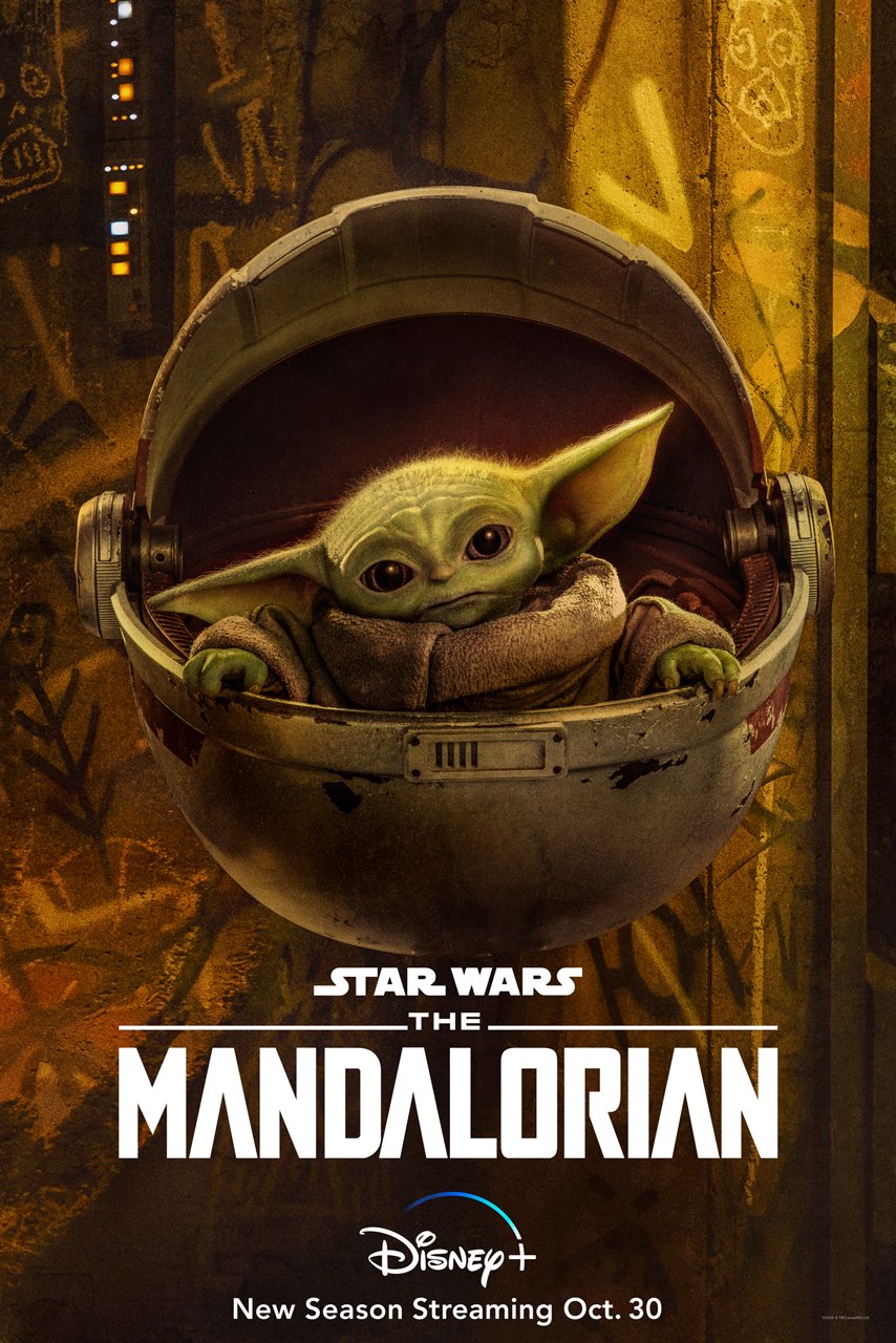 Star Wars: The Mandalorian Staffel 2 Poster - Baby Yoda The Child