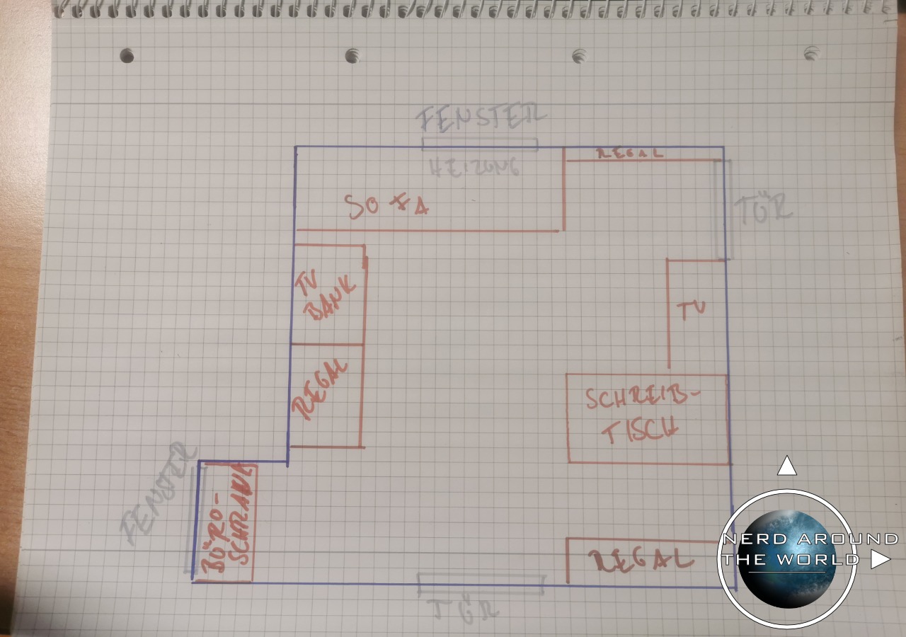 Nerdzimmer einrichten - Wohnzimmer & Home Office